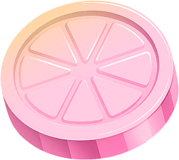 Frut'za coin top left corner
