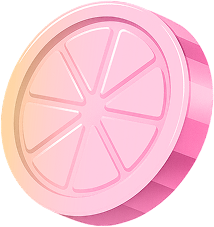 Frut'za coin top right corner